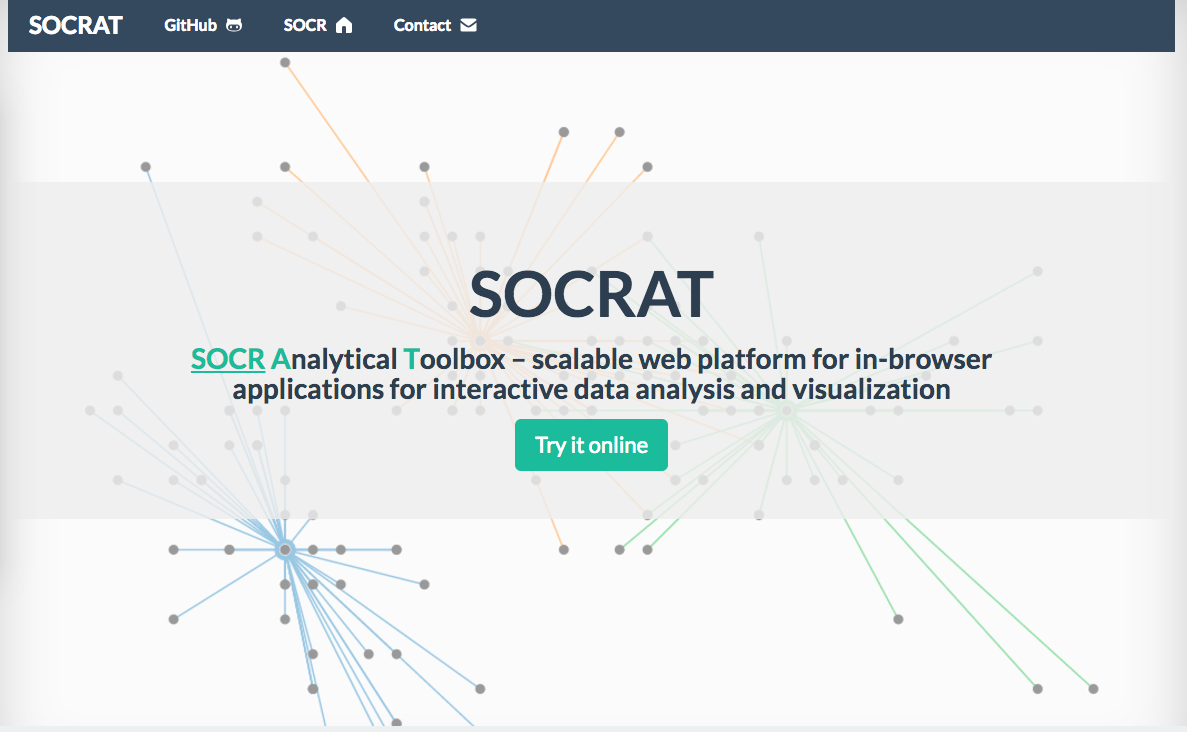 SOCR Analytical Toolbox